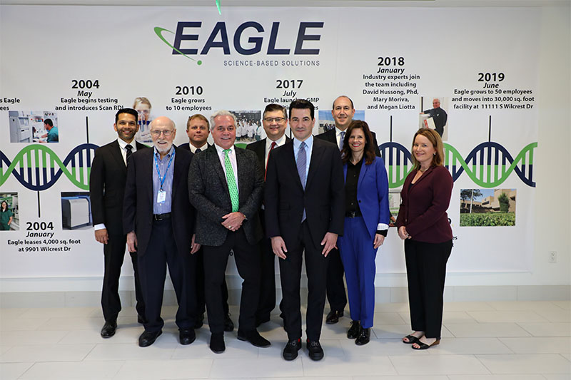 Dr. Scott Gottlieb Tours the New Eagle Facility