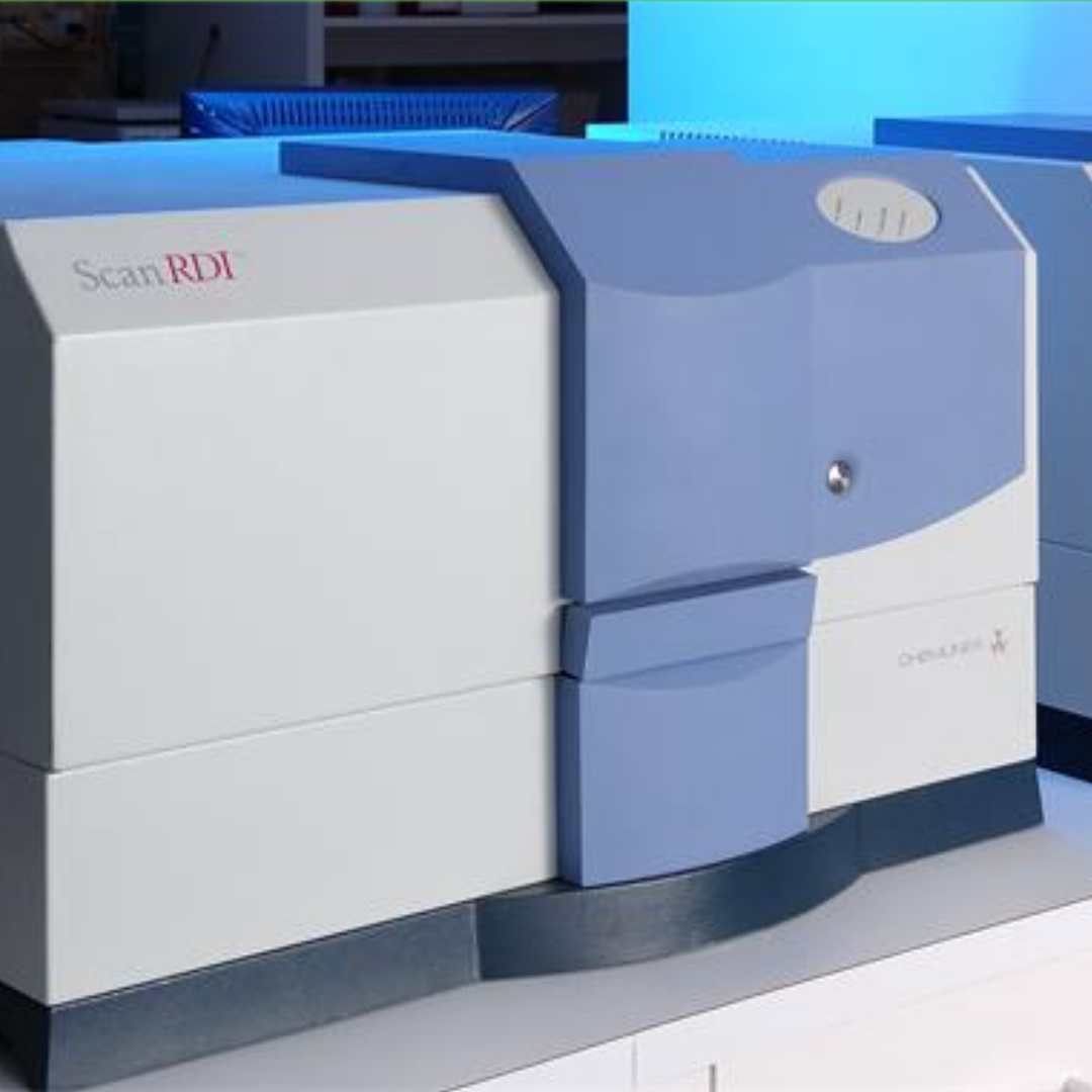 An image of a SCANRDI® Rapid microbiology instrument using cytometry: CHEMUNEX® product line.