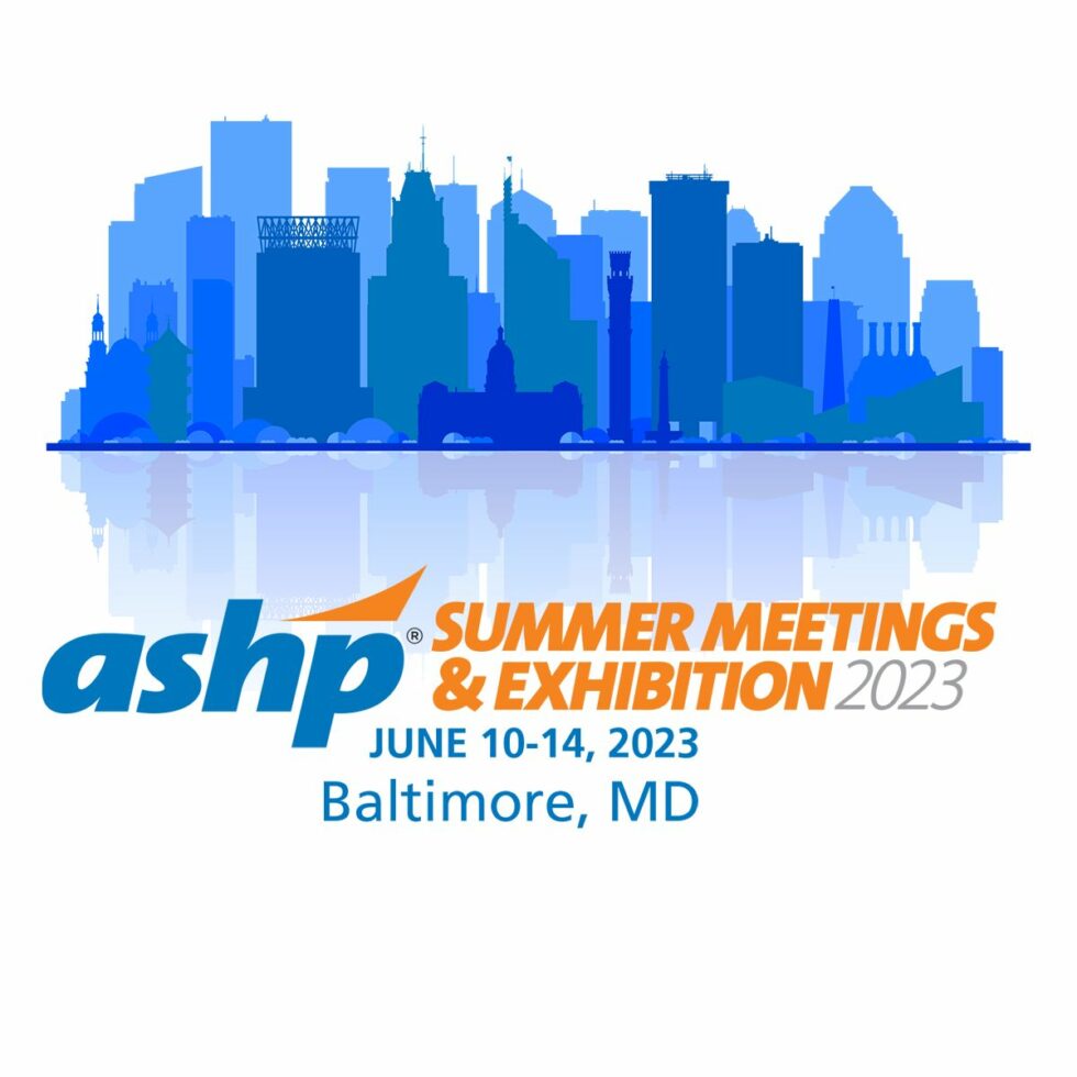 ashp Summer Meeting & Exhibition, 06/10 06/14 Eagle Analytical