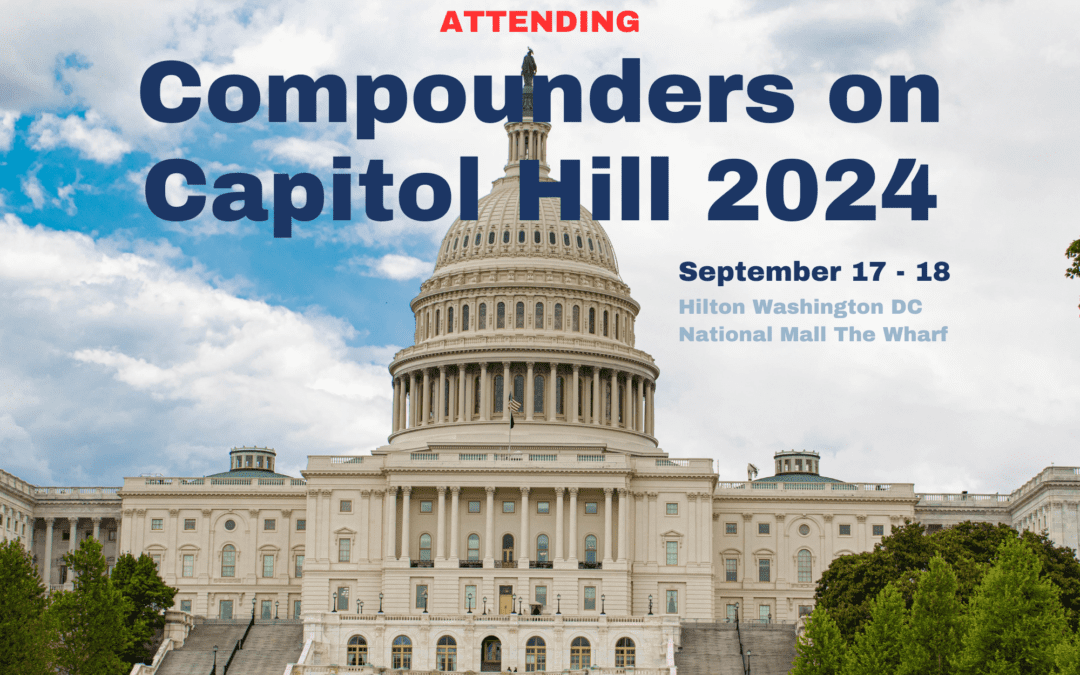 Eagle attending Compounders on Capitol Hill 2024 being held at the Hilton Washington DC National Mall The Wharf, Sept. 17 * 18.